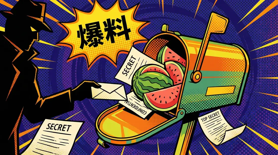 吃瓜暗网 匿名爆料通道漫画插图
